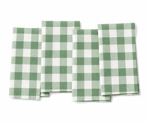 Linen napkins - plaid