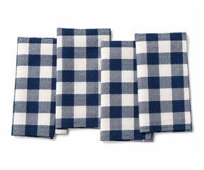 Linen napkins - plaid