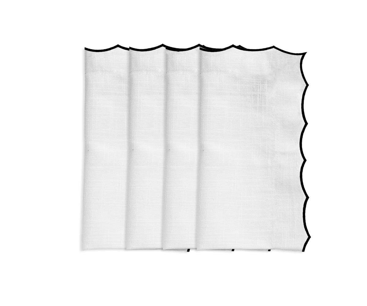 Sophisticated embroidered napkins made from pure cotton for premium dining experiences.