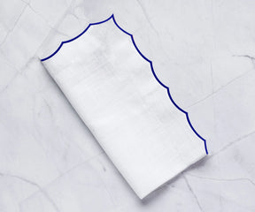 High-quality embroidered dinner napkins suitable for weddings, holidays, and special events.