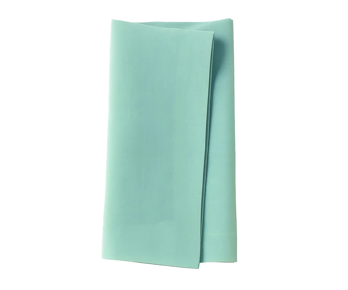 Solid color 22x22 inch dinner napkins for formal dining
