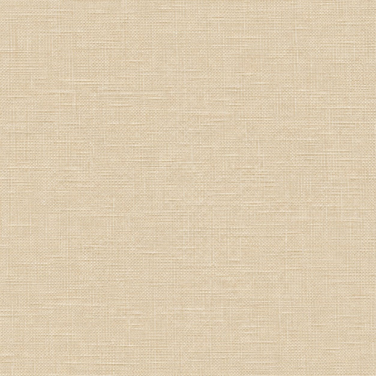 Beige cotton rectangular tablecloth with hemstitched edges