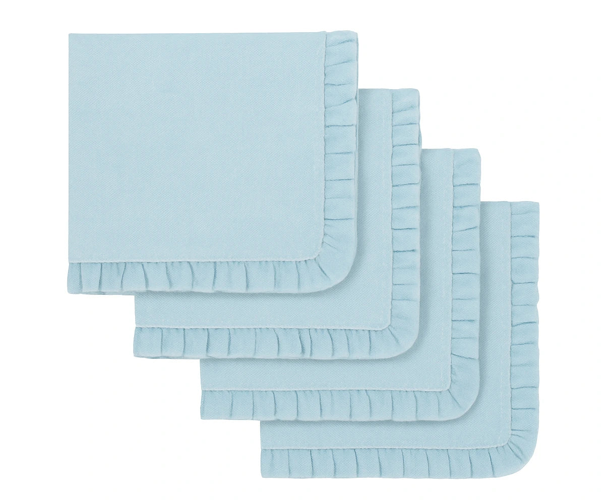Ruffled Cotton Napkins