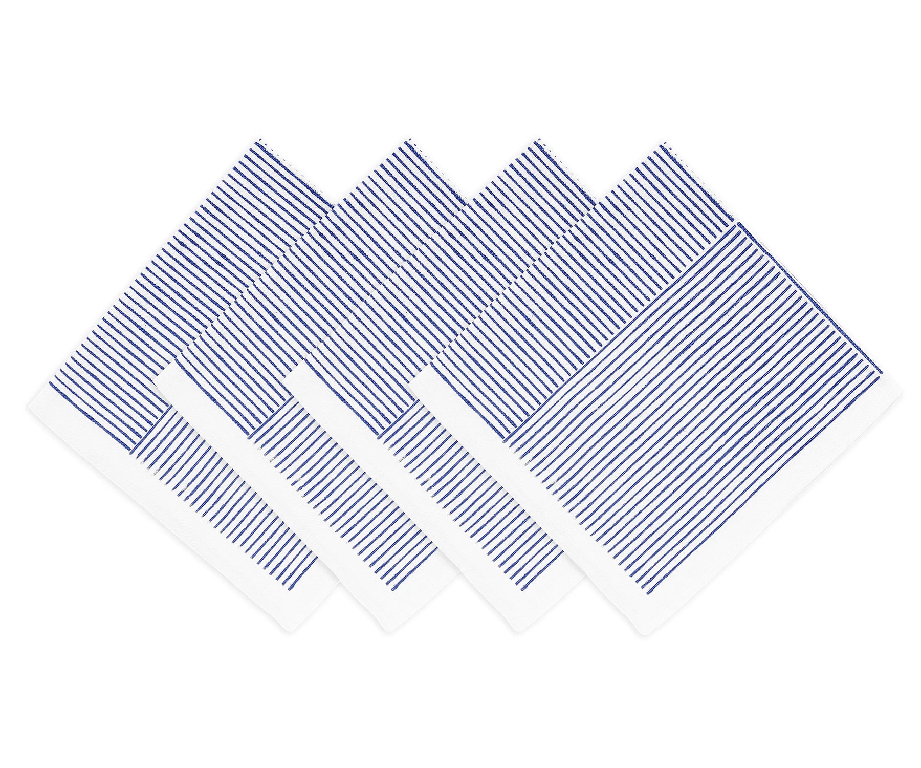 Soft breathable napkins styled beside vintage flatware	