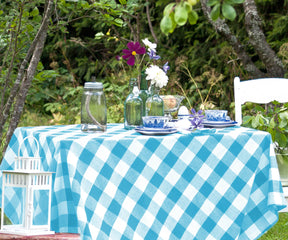 Gingham Tablecloth - Checkered Tablecloth