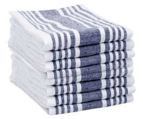 Navy Blue Napkins - Superior Absorbency: Effectively wicks away spills, preventing stains and maintaining a pristine table setting.