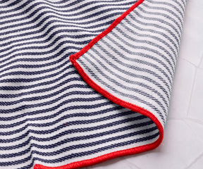 Navy Striped napkins are versatile and suitable for various occasions