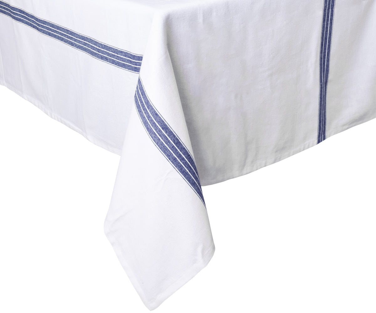 Embrace rustic charm with a Farmhouse Tablecloth for a cozy and inviting atmosphere.
