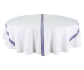 Matching decor: Ensure that the round tablecloth complements the overall decor of the room or event space. Consider the colors of the surroundings, including walls, furniture, and other decorations.