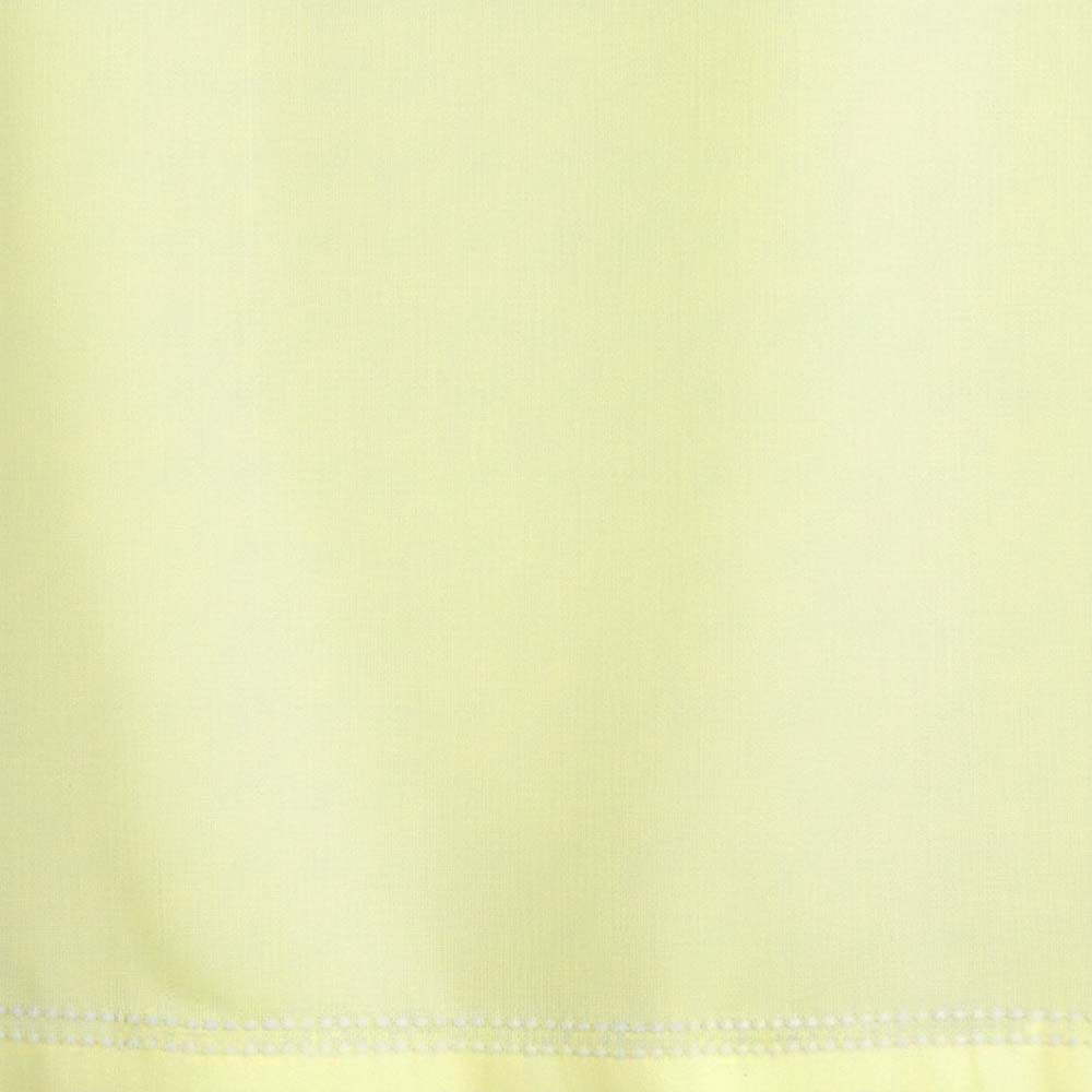 Elegant cotton tablecloth with double hemstitch detailing for refined dining table decor