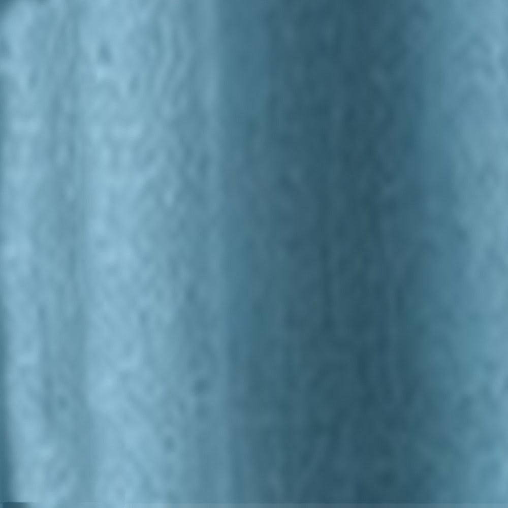 Dusty blue liner cotton blackout curtain panel, natural cotton bedroom window curtain
