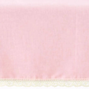 Blush pink cotton tablecloth fabric texture