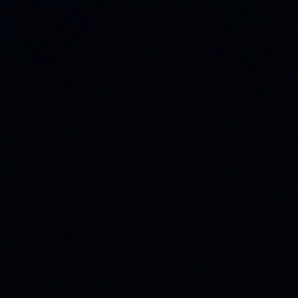 Black cotton fabric swatch with smooth woven finish