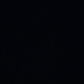 Black cotton fabric swatch with smooth woven finish
