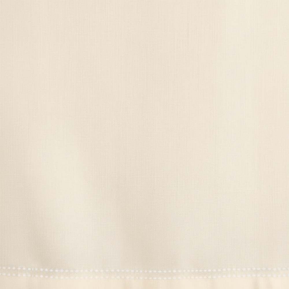 Durable cotton dining table cover with timeless stitched border finish