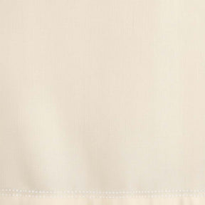Durable cotton dining table cover with timeless stitched border finish