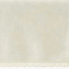 off white cotton tablecloth fabric close-up