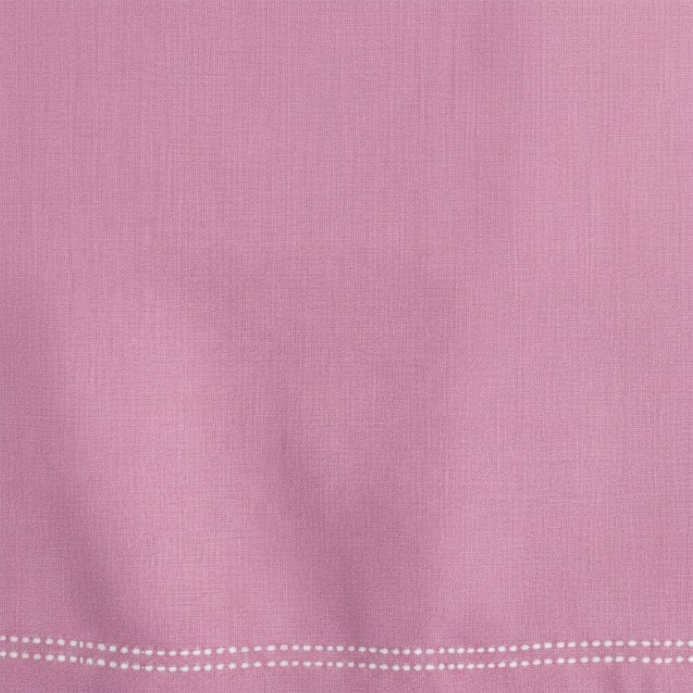 Classic rectangular tablecloth crafted from 100% cotton with hemstitched trim