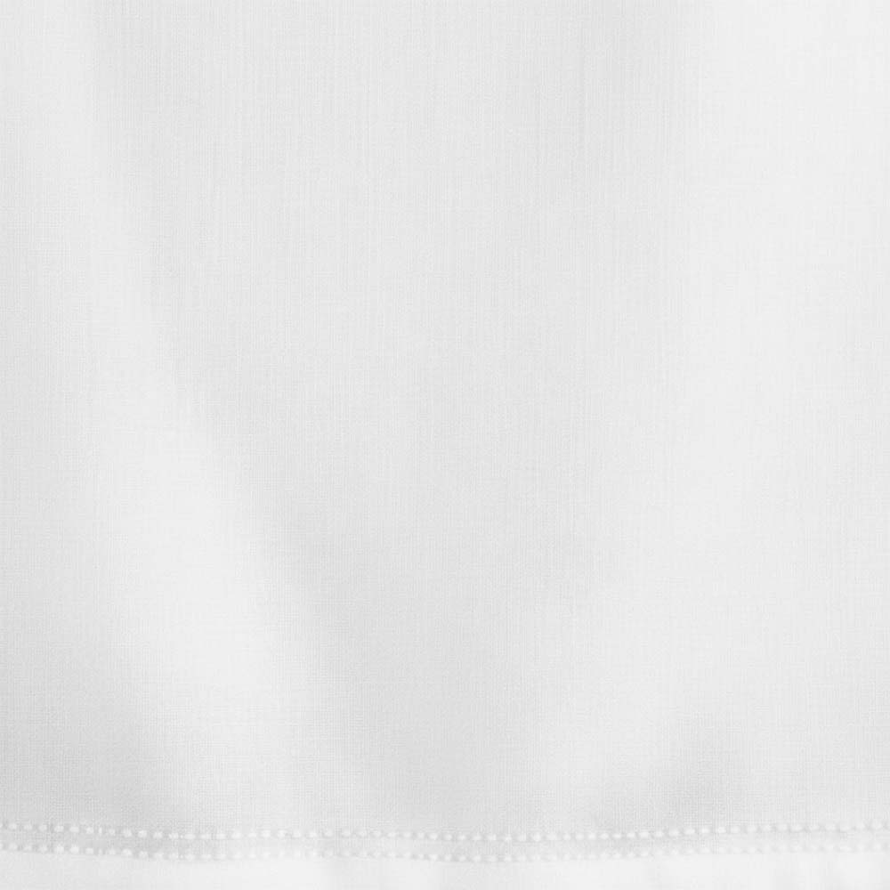Stylish cotton table linen with elegant double hemstitch craftsmanship
