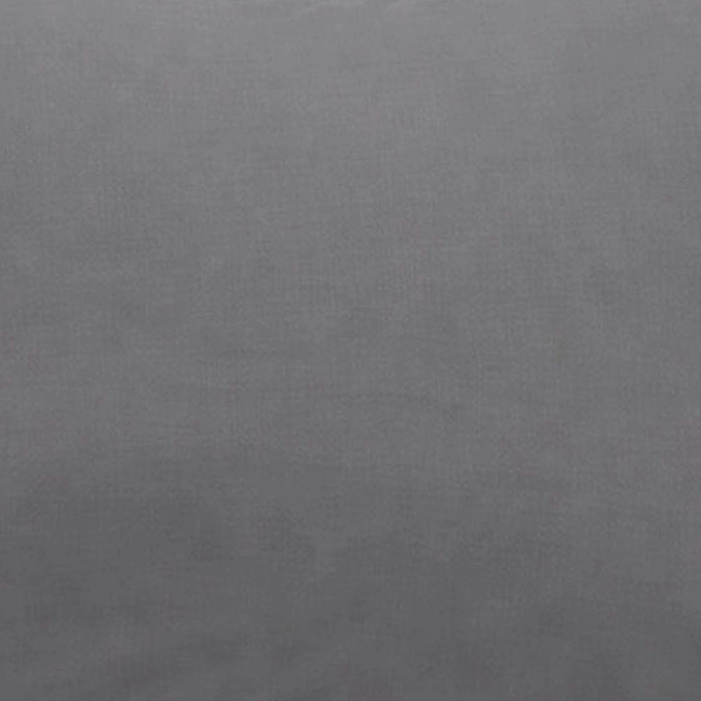 gray cotton pillowcase fabric with fine cotton texture