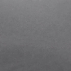 gray cotton pillowcase fabric with fine cotton texture