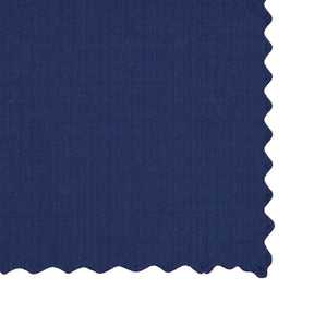 navy blue linen napkin fabric swatch