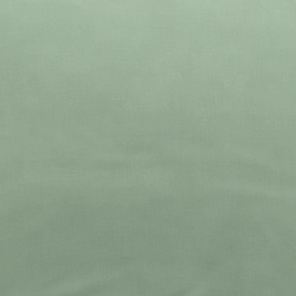 sage green cotton pillowcase fabric with breathable cotton weave
