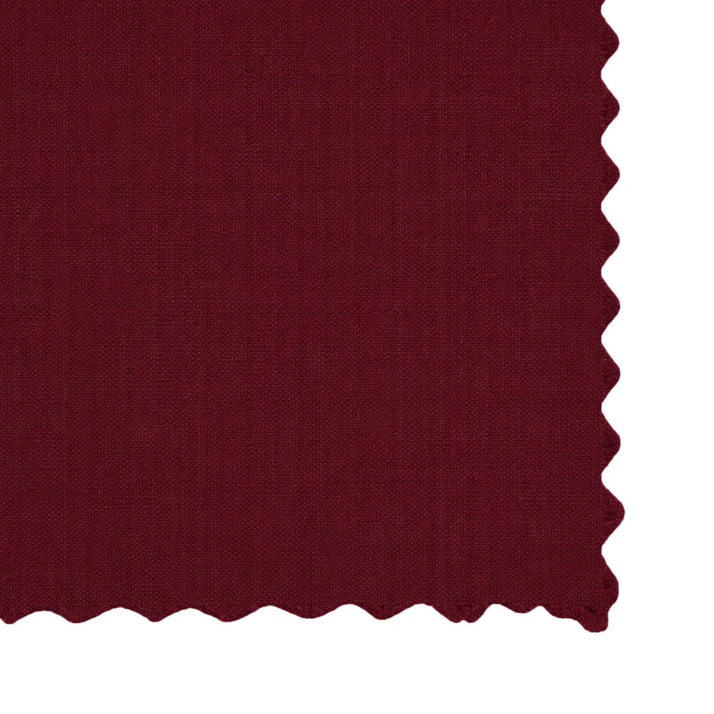 Wine linen napkin fabric swatch