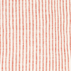 Eco-friendly red stripe dish towels rolled and tied with string for gifting