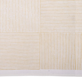 Beige Printed Round Tablecloth