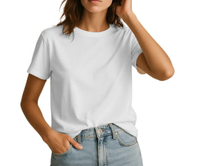T Shirts for Women - White Tee - Black Tee - Bamboo T Shirts