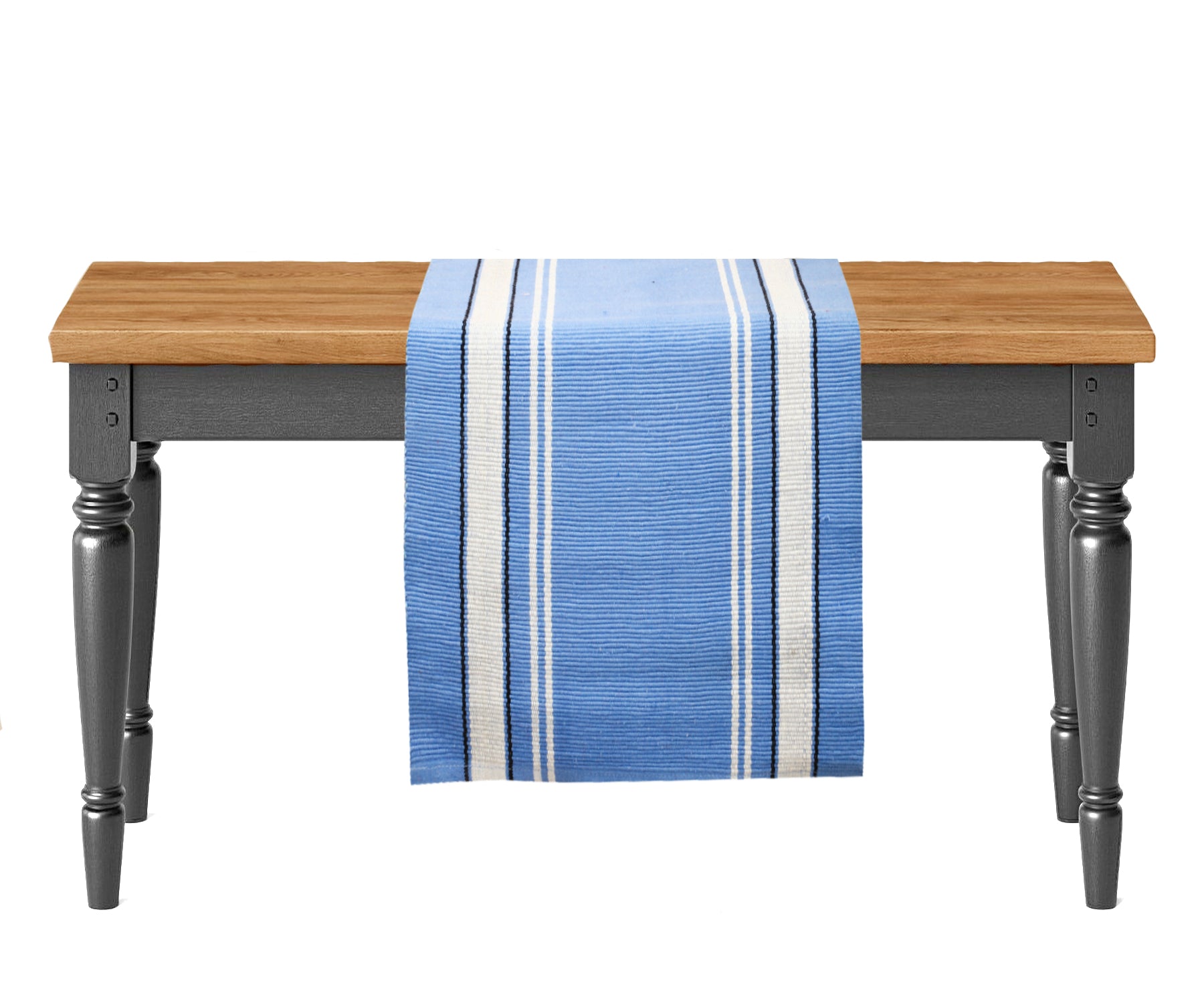 Enhance your decor with a classic farmhouse table runner, perfect for casual or formal gatherings.