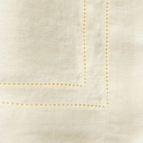 Elevate your table with our Sand Hemstitch Napkins, made from 100% linen and finished with classic double hemstitching.