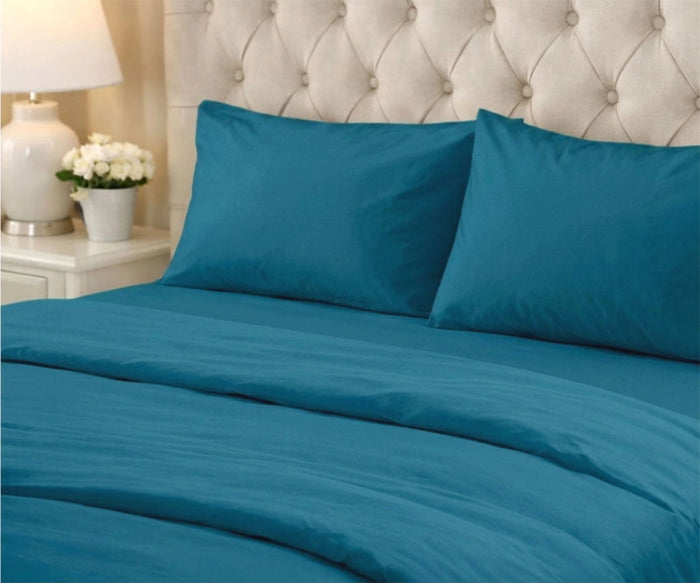 teal cotton king size pillow cases luxury cotton pillow covers for comfortable sleep