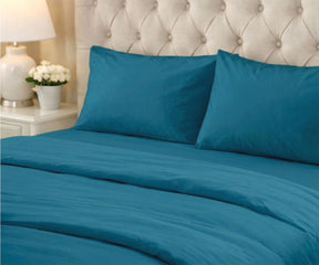 teal cotton king size pillow cases luxury cotton pillow covers for comfortable sleep