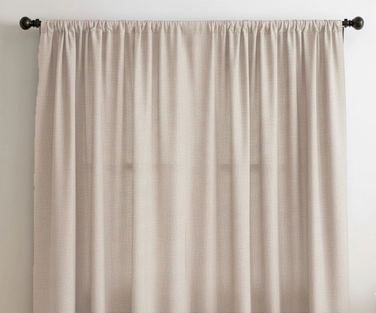 Vintage Blush color curtain panels in multiple shades display grid