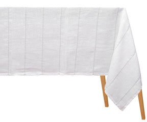 Linen Tablecloth in timeless designs for a classic look.