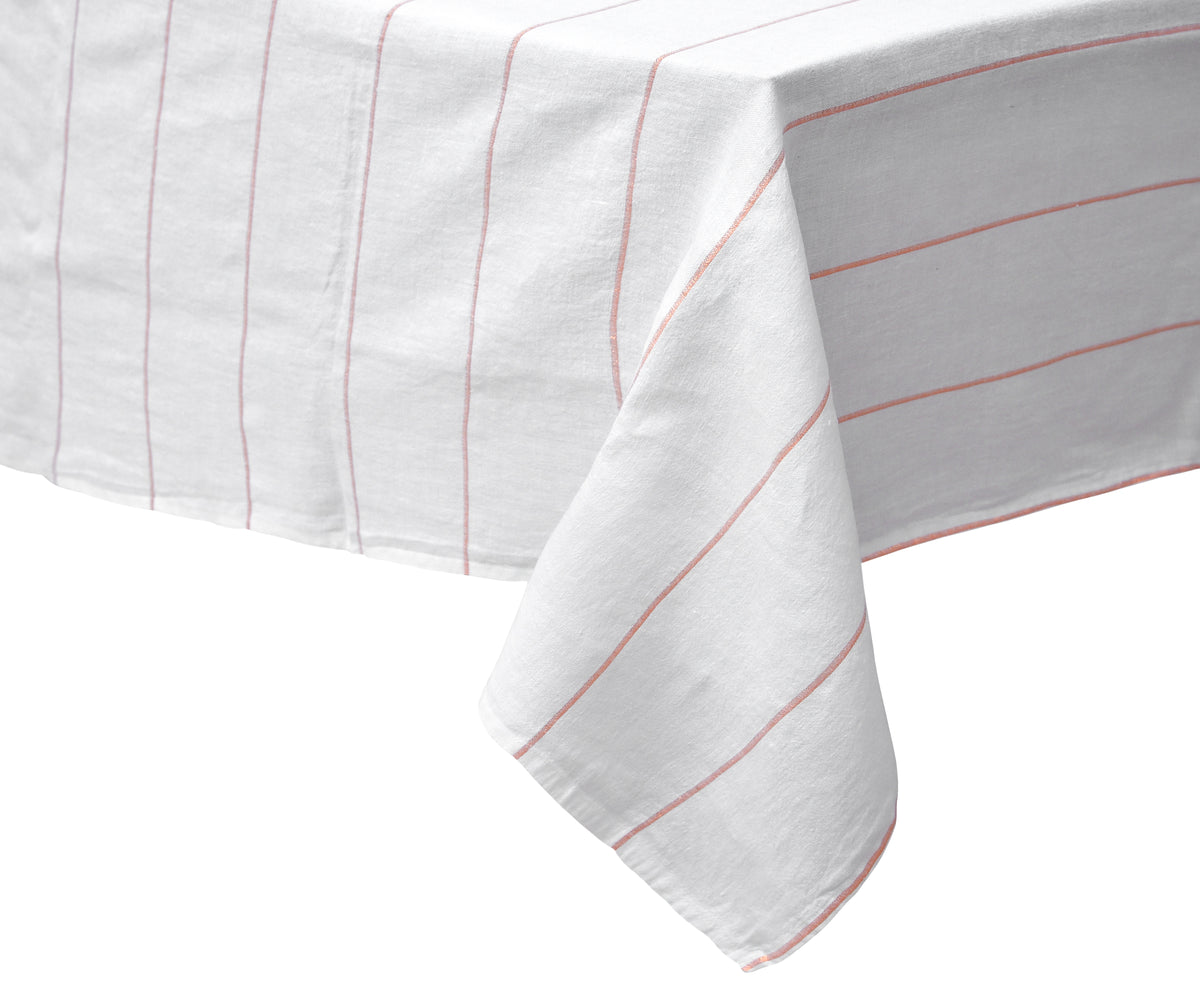 Linen Tablecloth that brings a touch of luxury to your dining room.