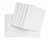  white placemats rectangle pair beautifully with modern, rustic, or farmhouse-style tables — whether wood, glass, or marble. 