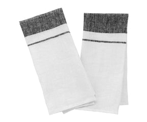 Stylish linen bathroom towels for minimalist décor 