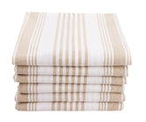 Absorbent cotton dish towels for everyday kitchen use
