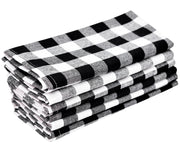 black dinner napkins