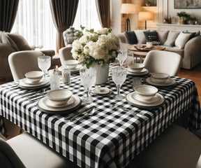 Cotton Tablecloths - Plaid Cloth Tablecloths