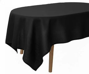 Oval Linen Tablecloth