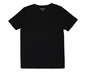 Lightweight black tee perfect for layering