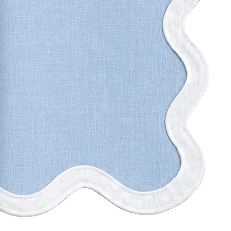 European Linen Napkins-Scallop