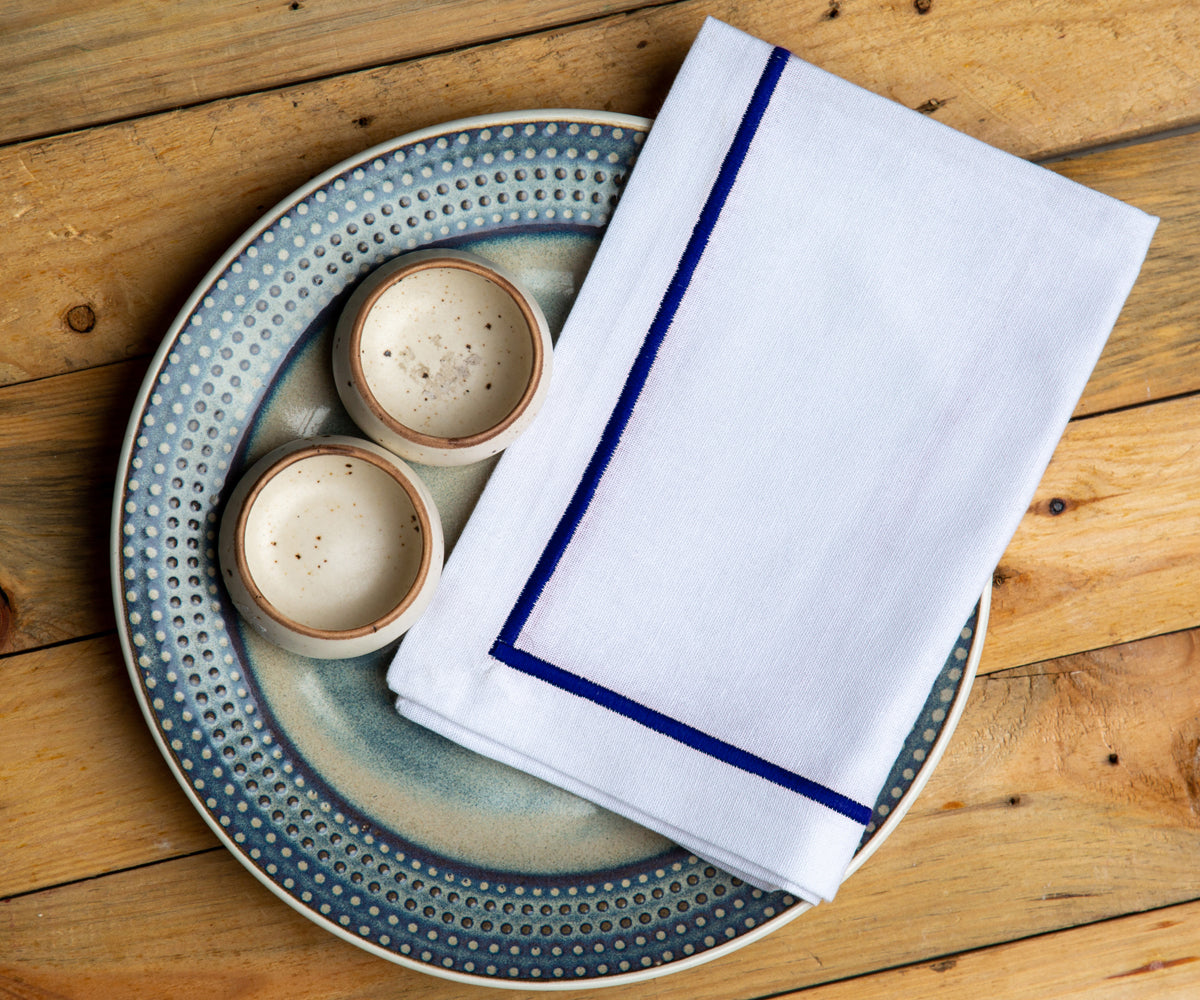 Cloth Napkins Set of 6 - Reusable and Stylish Dining Accessories"