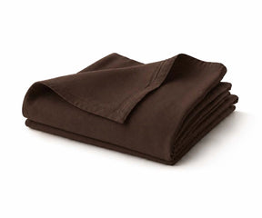 Natural brown linen top sheet woven from 100% linen, offering breathable comfort and effortless everyday bedding style.