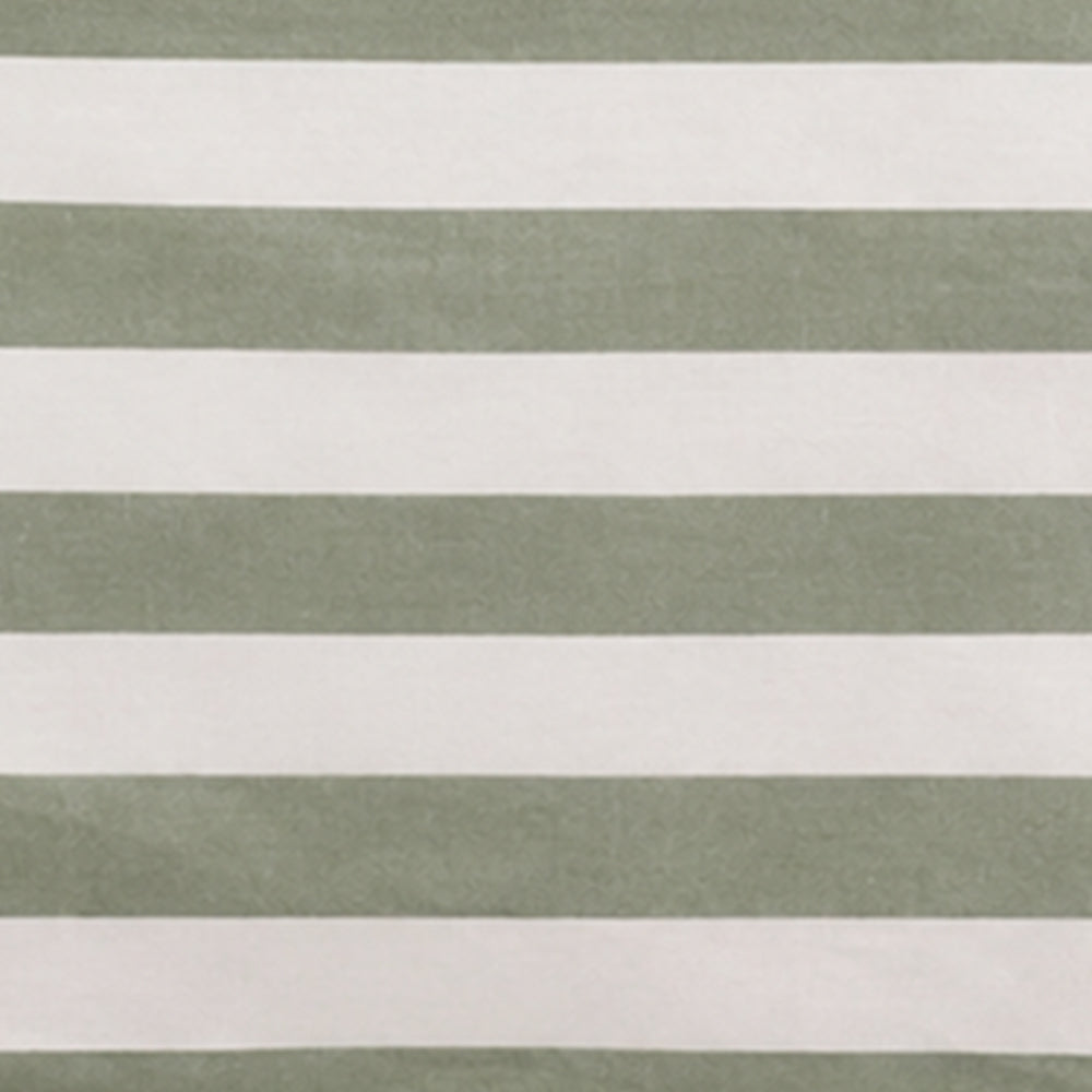 Contemporary cotton linen blend table linen featuring classic cabana stripes for stylish kitchen and dining table décor