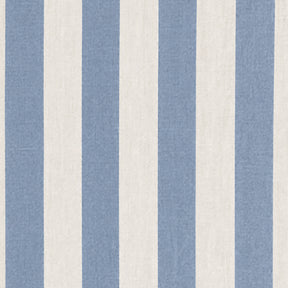 dusty blue stripe curtains made from 100% cotton, colorful farmhouse window panels
